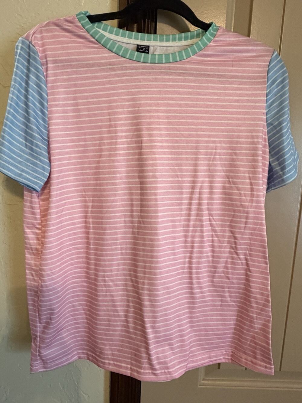 SHEIN Size M Tee Shirt With Strips